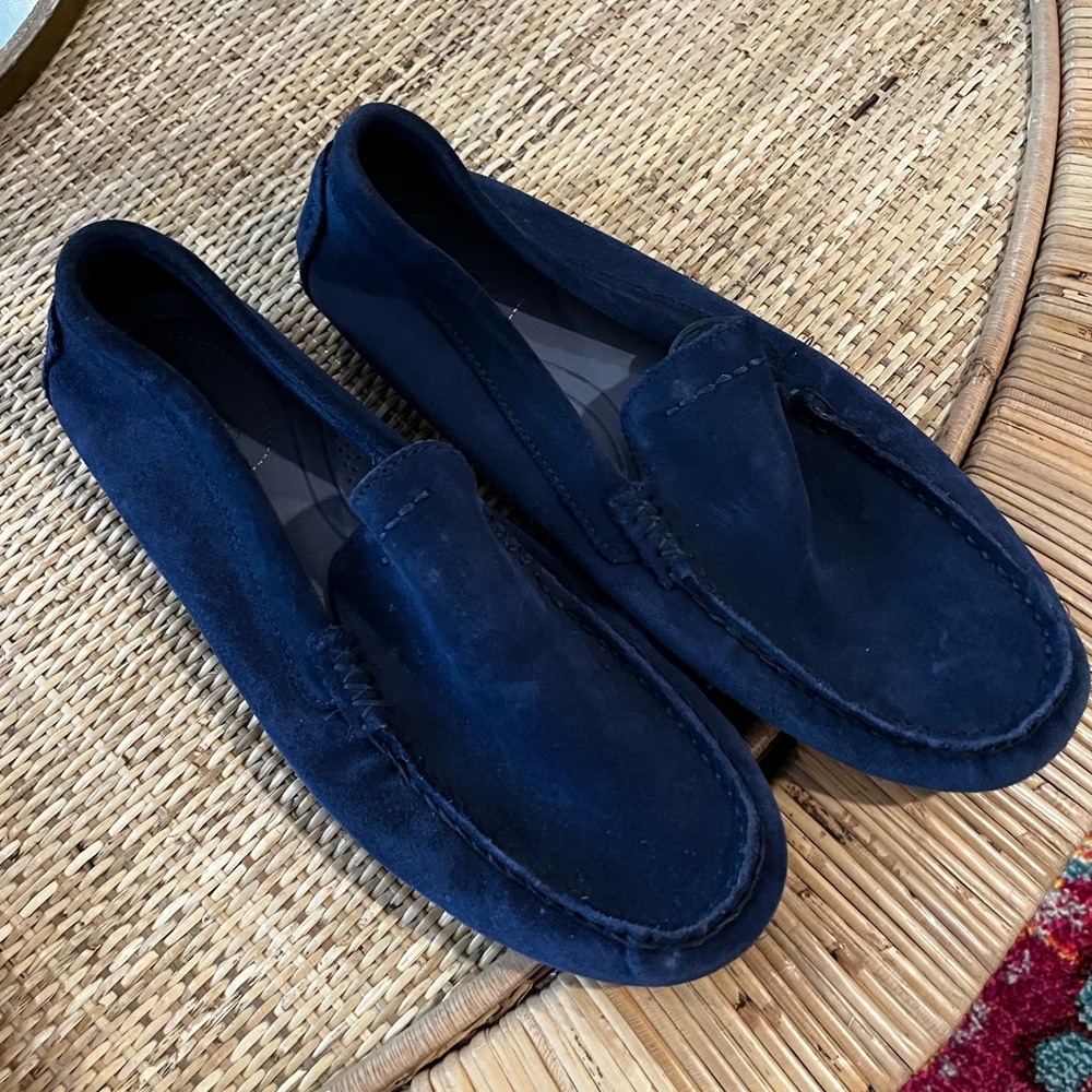 Blue Suede UGG Loafers Women’s